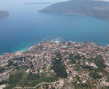 herceg novi aerial view